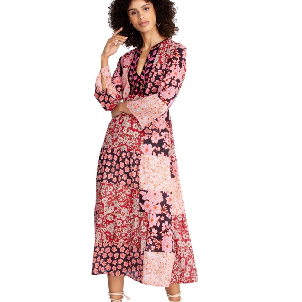 NWT JOHNNY WAS WORKSHOP BOHO PATCHWORK ARTISAN MI… - image 4